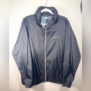 Columbia unisex black Lightweight Wind breaker Jacket size 2xl